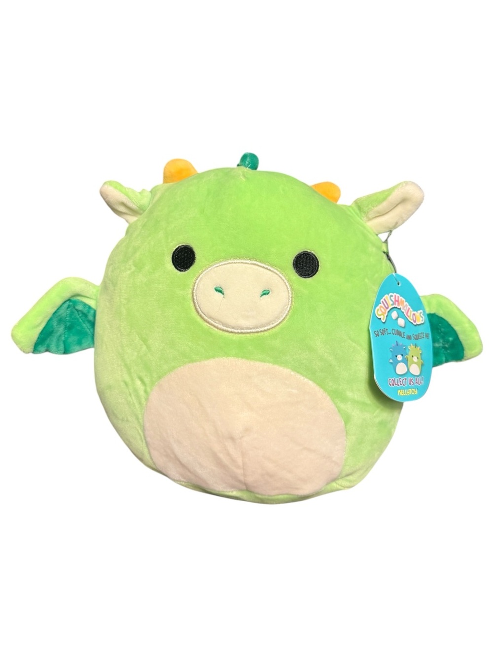 NWT Squishmallows Dexter the Dragon Green 8"